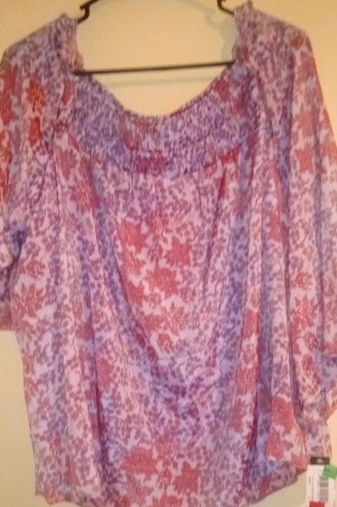ZAC & RACHEL BLOUSE FLORAL PRINT - Picture 2 of 2